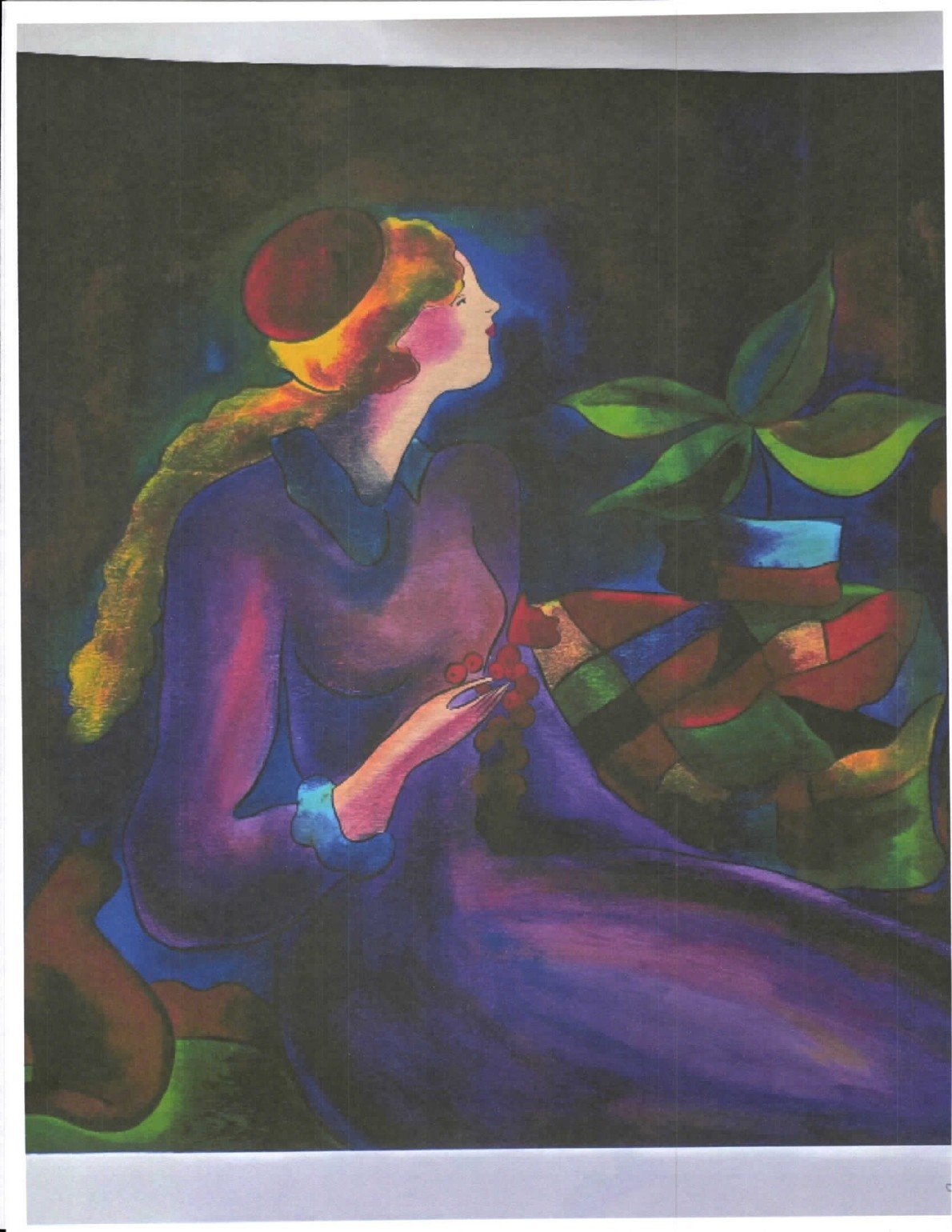 Untitled (Seated Woman Composition)