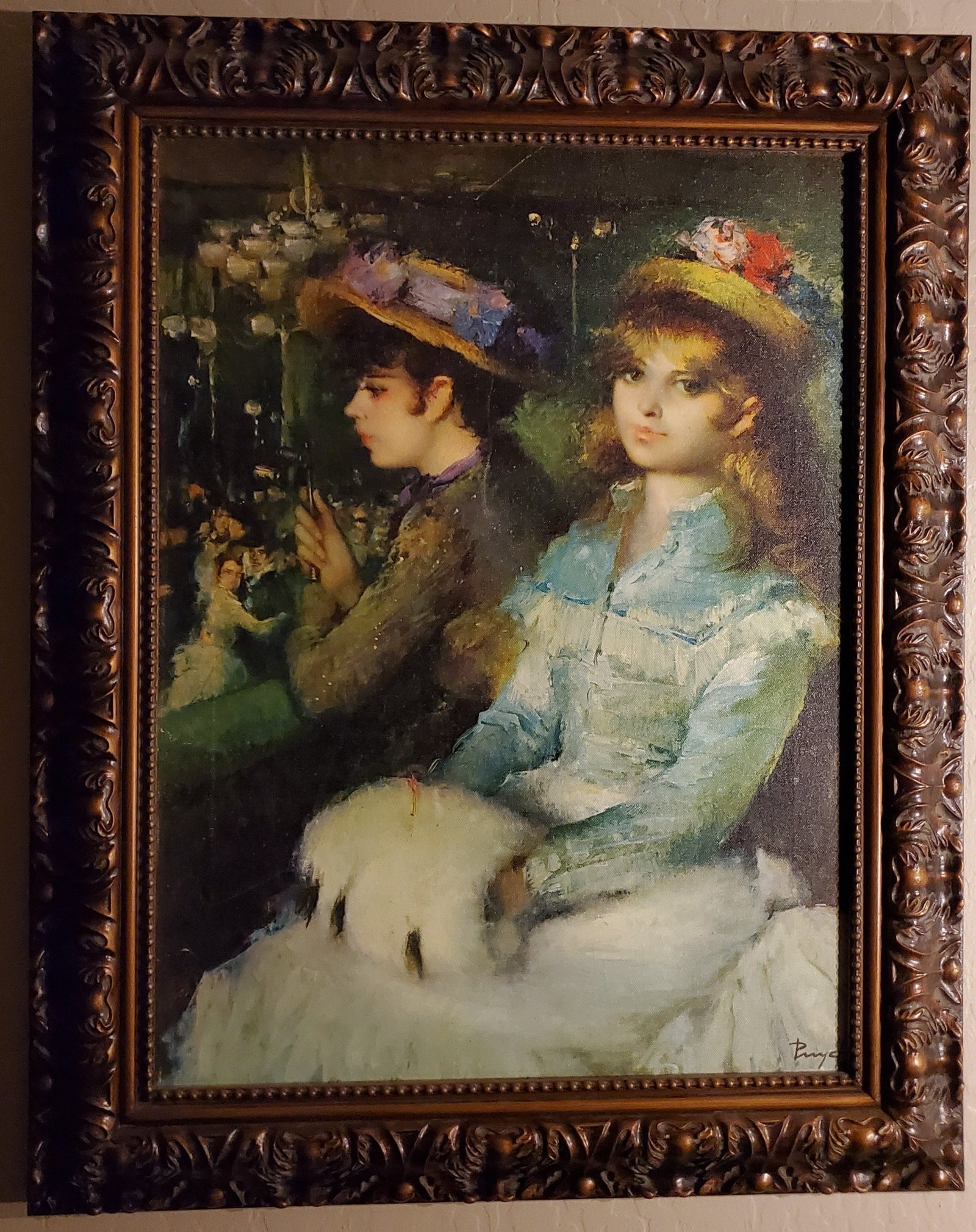 Two Ladies at the Café